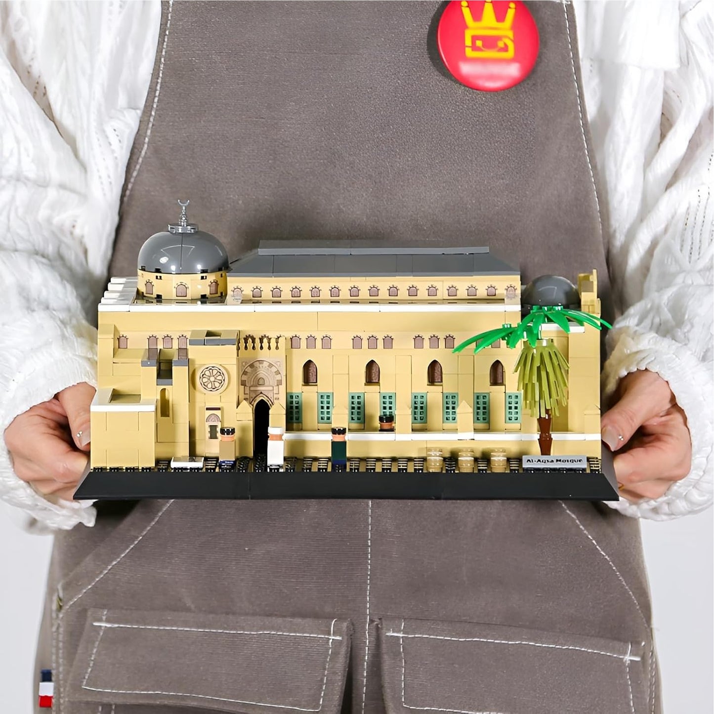 Wange Al-Aqsa Mosque 768 Piece Building Block Set