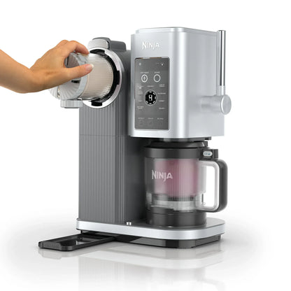 Ninja CREAMi Scoop & Swirl Ice Cream Maker - Silver