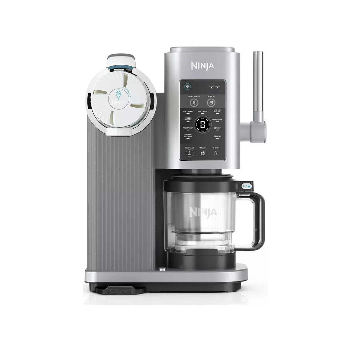 Ninja CREAMi Scoop & Swirl Ice Cream Maker - Silver