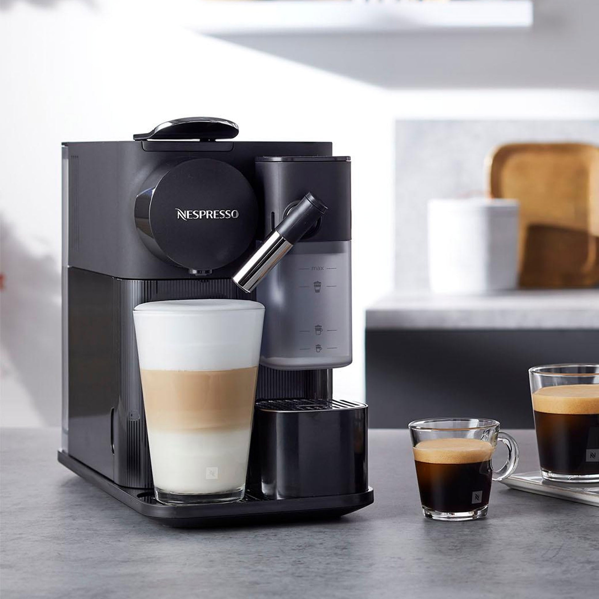 Nespresso Lattissima One Nespresso Black Coffee Pods Free Love