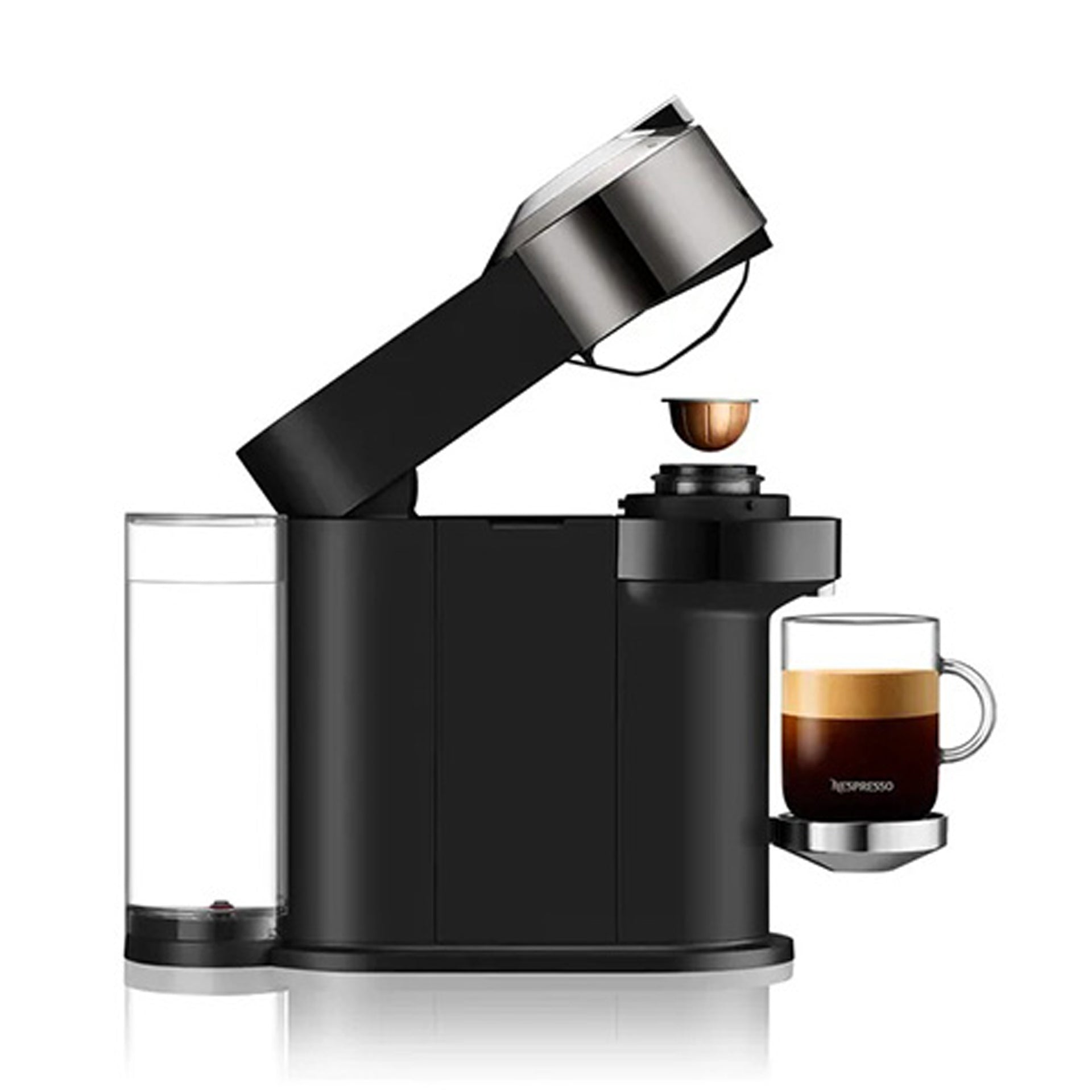 Nespresso Vertuo Coffee Machine - Dark Chrome
