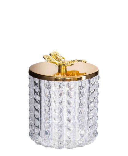 Urban Decor Gold Butterfly Trinket - Clear & Gold