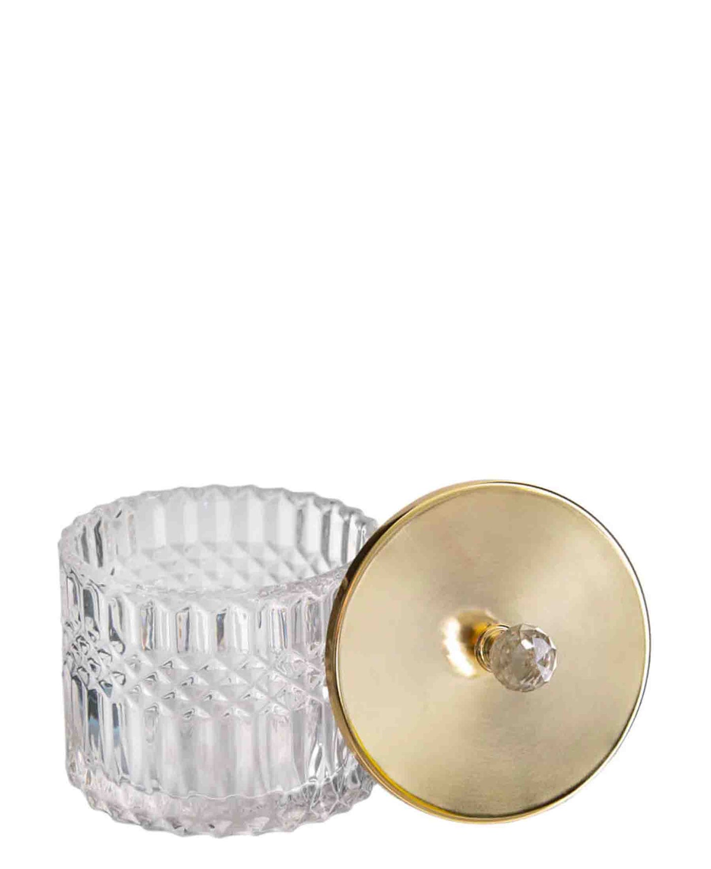 Urban Decor Diamond Trinket - Clear & Gold