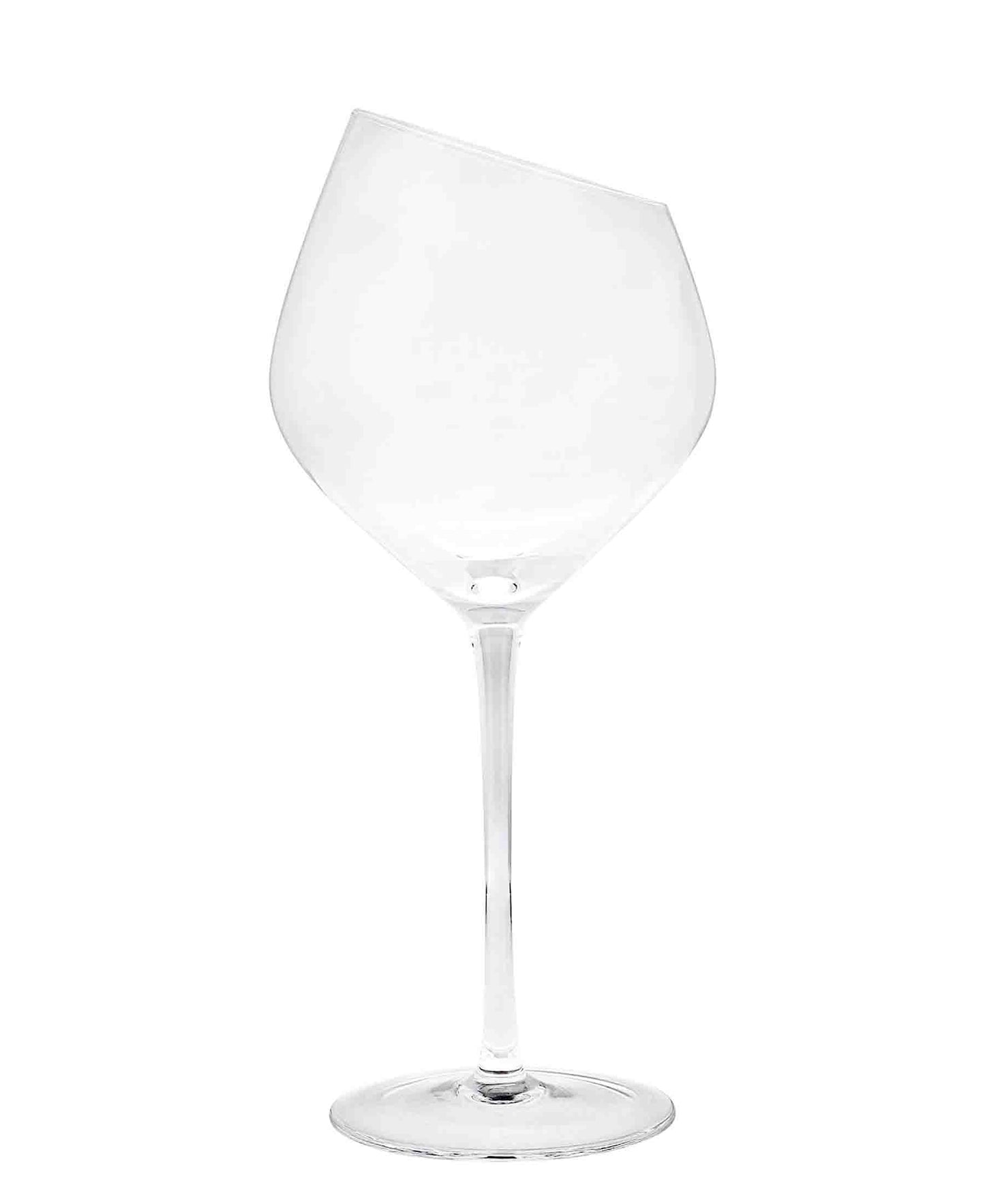 Kitchen Life 500ml Patrick Slanted Wine Glass - Clear