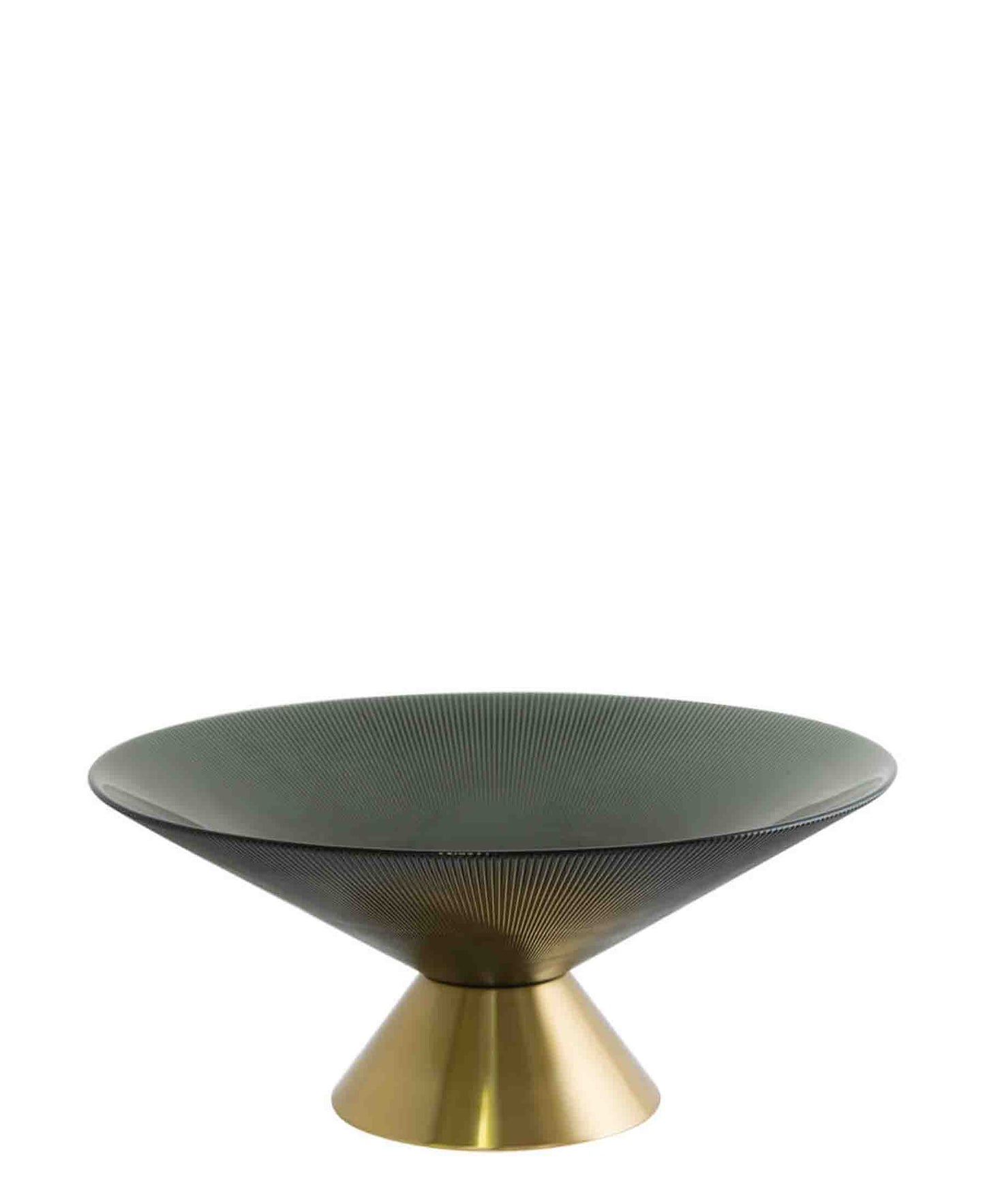 Urban Decor Picardy Bowl - Grey & Gold