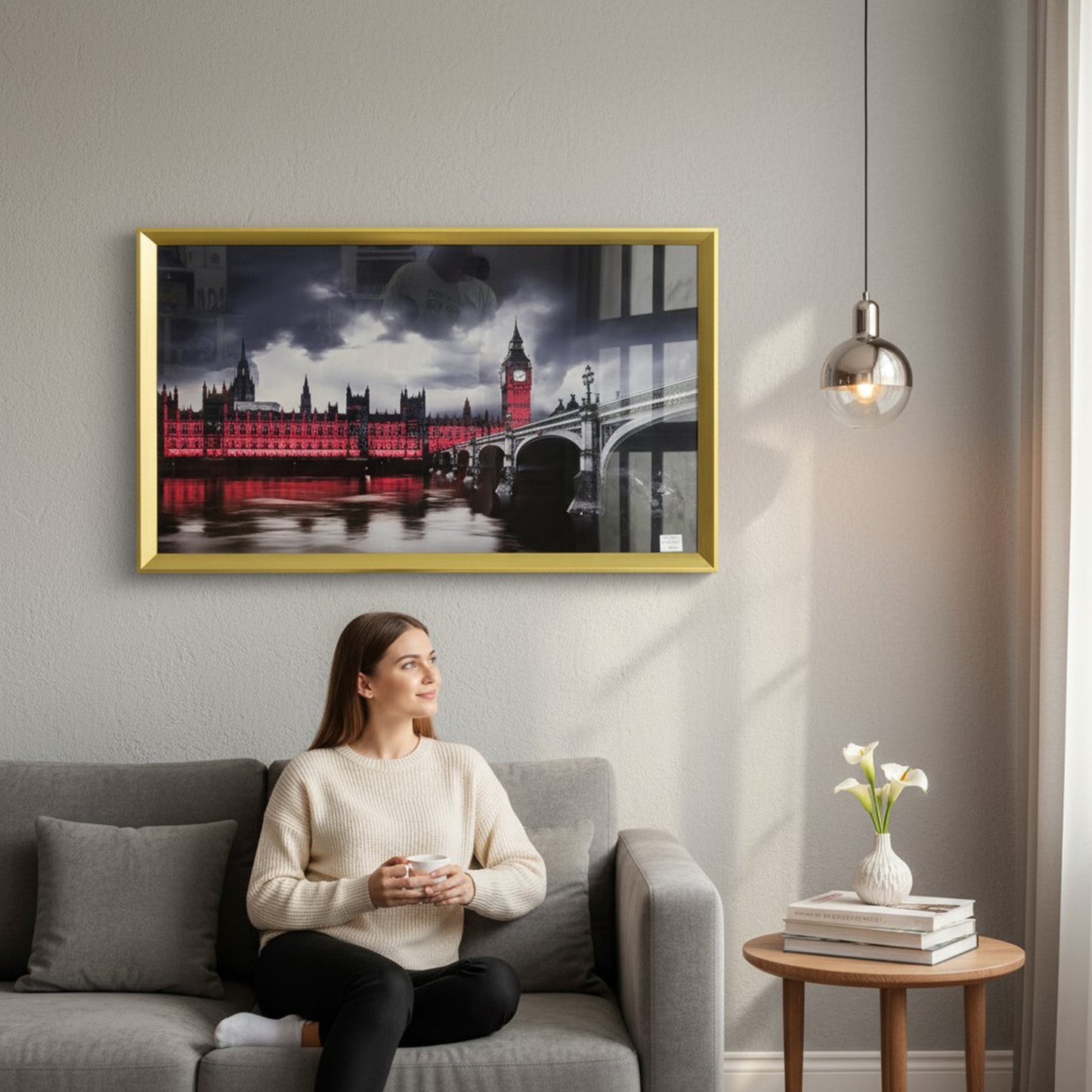 London Wall Art Multicoloured