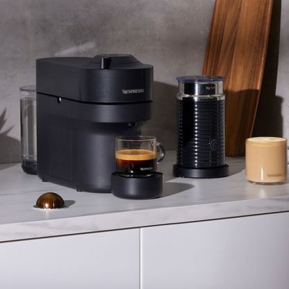 Nespresso Vertuo Pop Aeroccino Bundle Liqourice Black