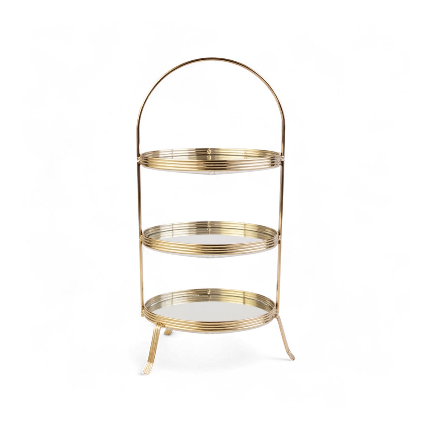 The Venus 3 Tier Cake Stand Gold