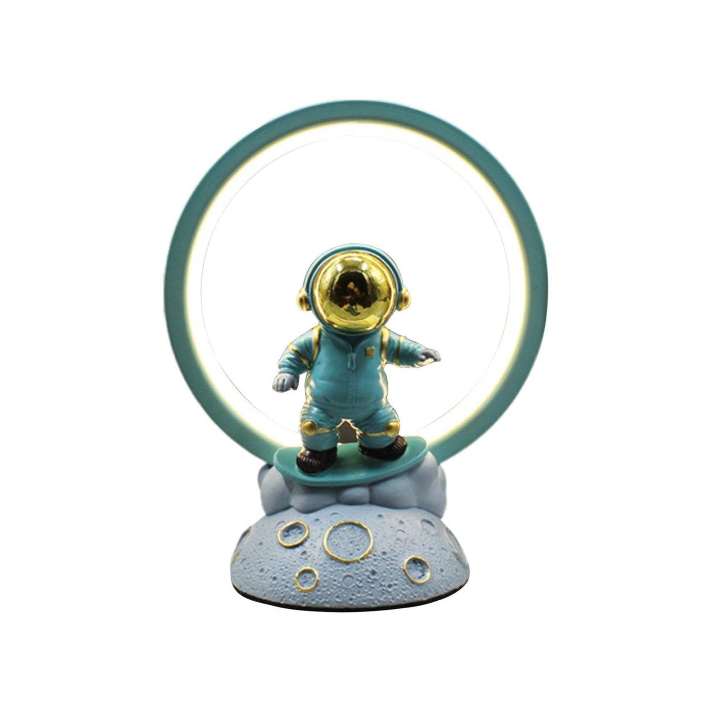 Astronaut Space Themed LED Night Light Blue