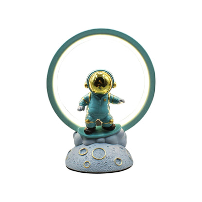 Astronaut Space Themed LED Night Light Blue