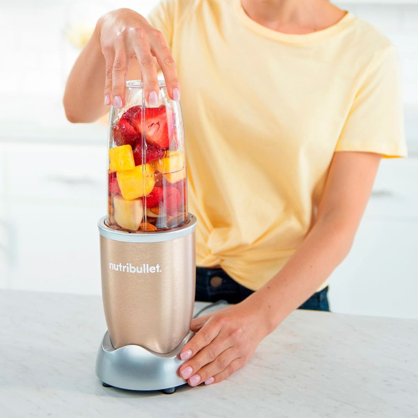 Nutribullet 900W 8 Piece Blender - Champagne