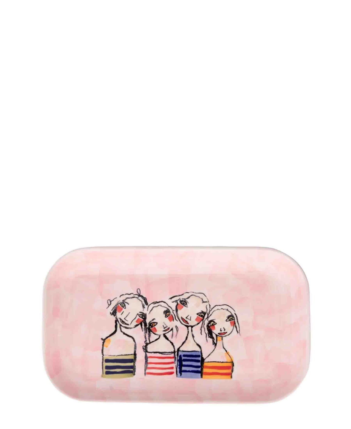 Olivia Treasure Friendships Plate - Pink