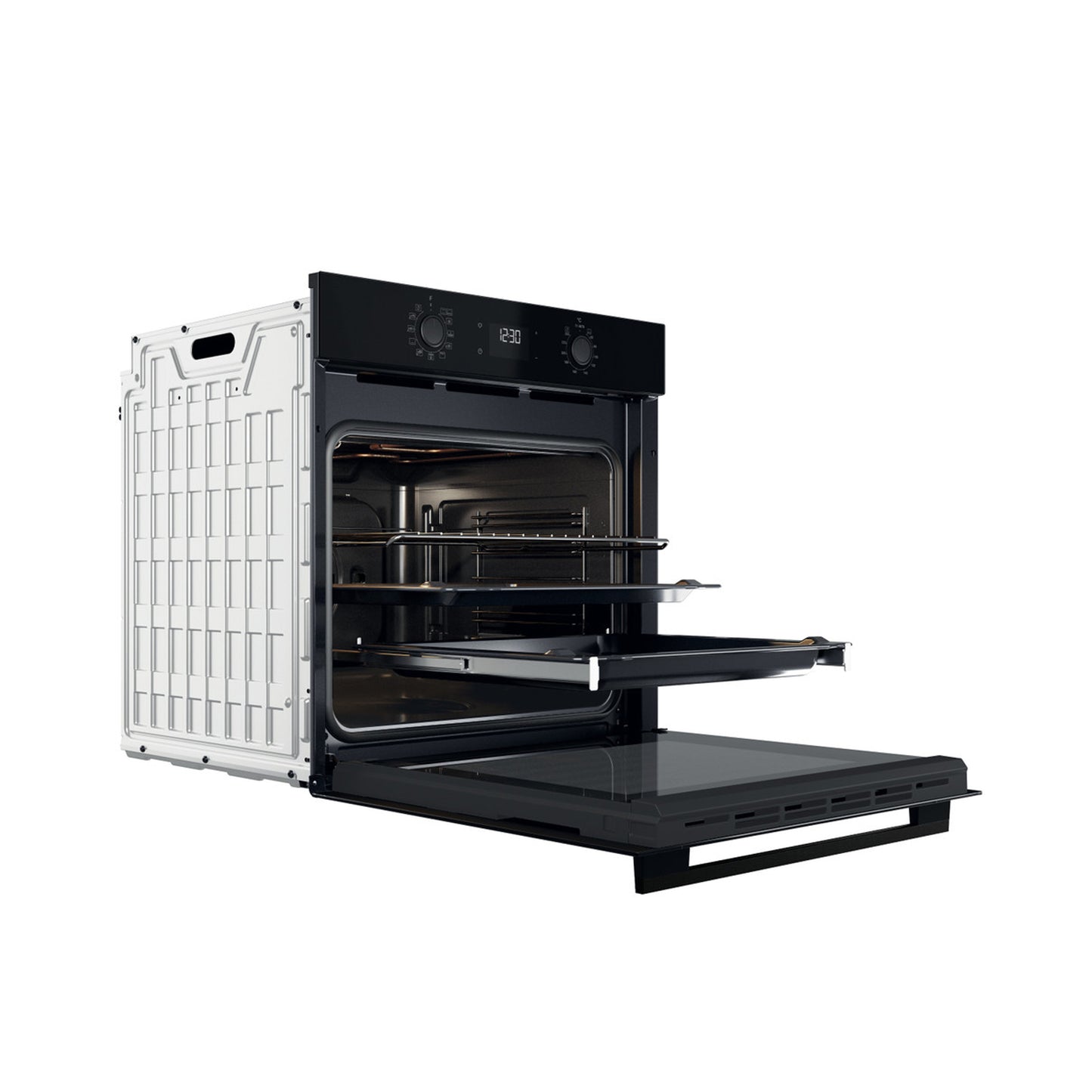 Whirlpool 60cm Electric Oven Black