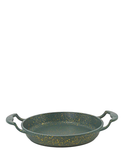 OMS Non Stick 22cm Granite Egg Pan - Green