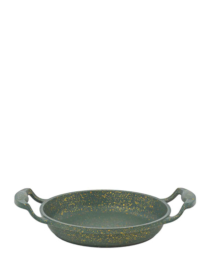 OMS 16cm Granite Egg Pan - Green