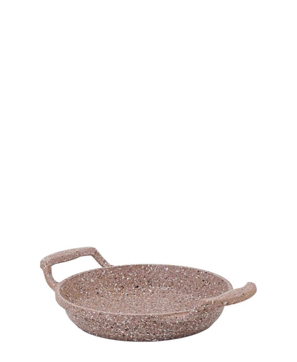 OMS Non Stick 18cm Granite Egg Pan - Beige