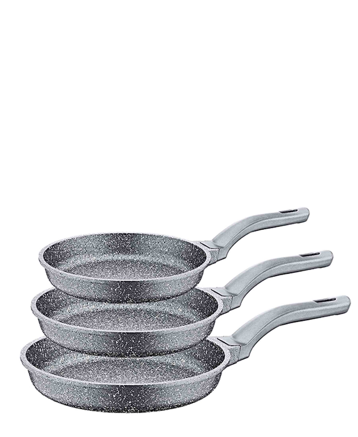 OMS 3 Piece Pan Set - Grey