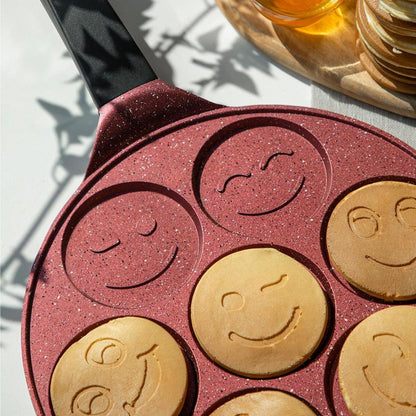 OMS Emoji Baby Pancake Pan Red