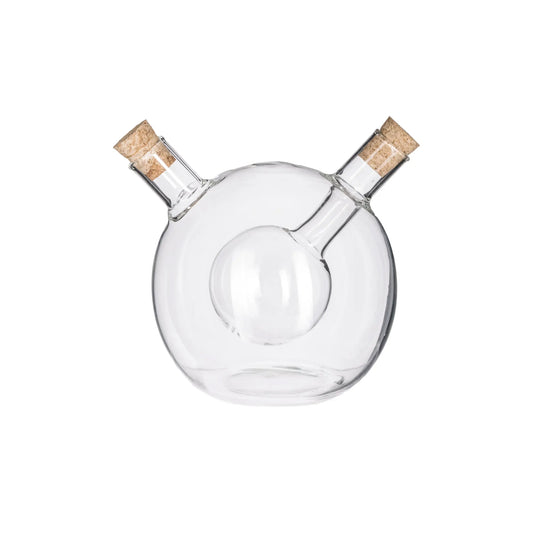 Five 0.5Lt Oil/Vinegar Bottle Silver