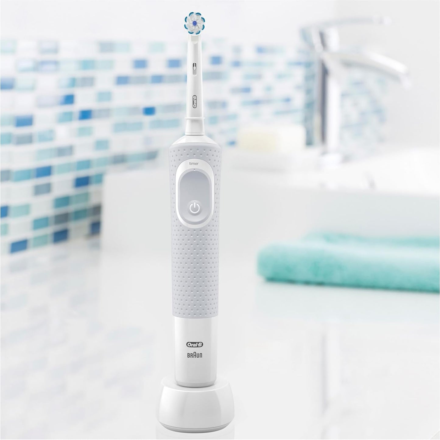 Oral-B Vitality 100 Electric Rechargeable Toothbrush White