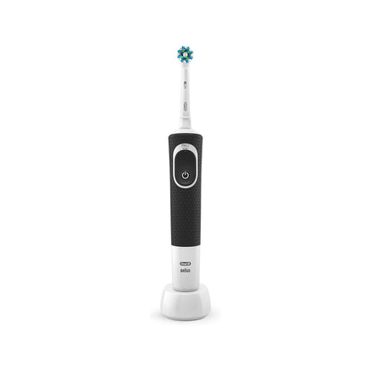 Oral B Vitality 100 Criss Cross Electric Rechargeable Toothbrush Black