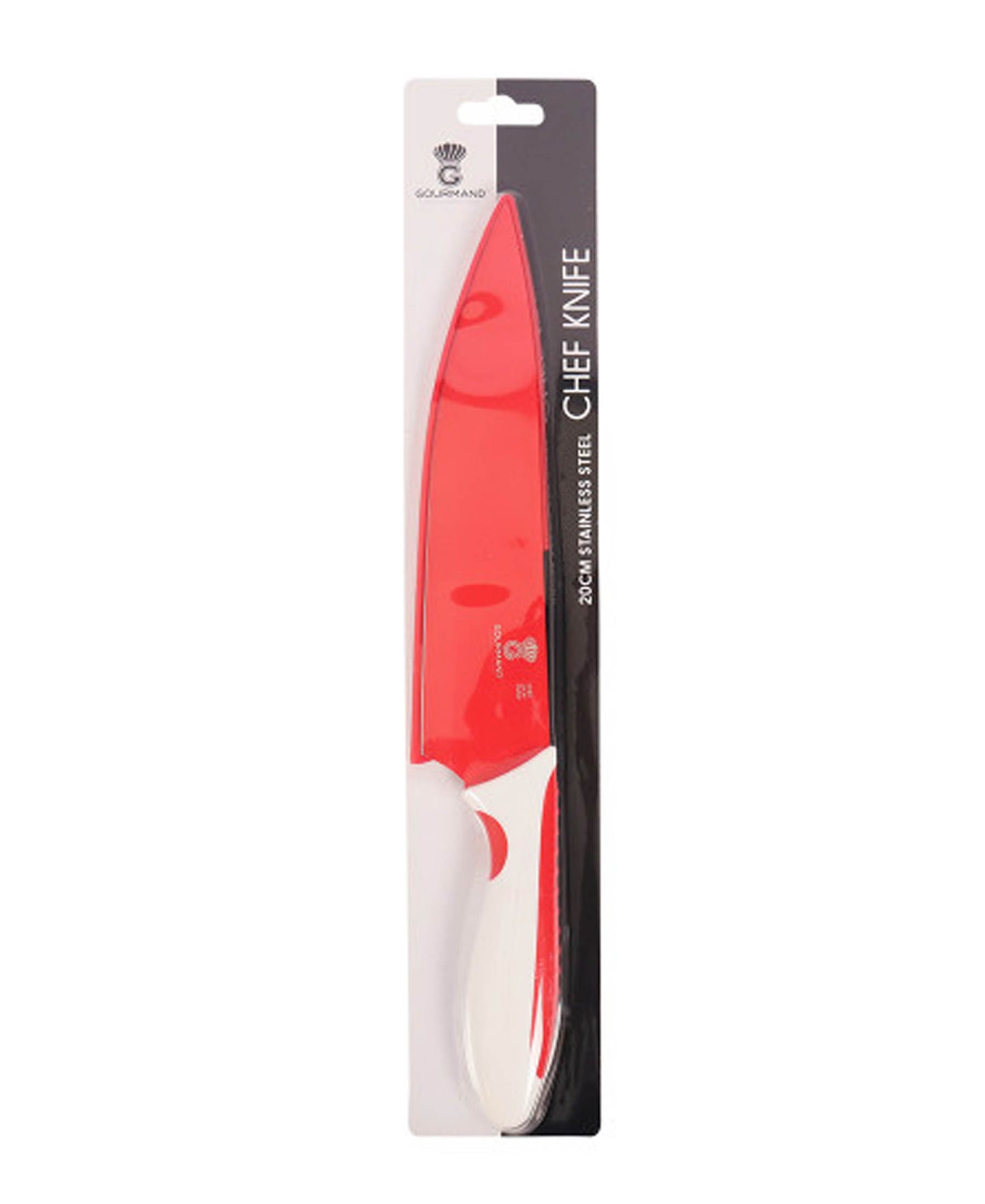 Kitchen Life 20cm Chef Knife - Red