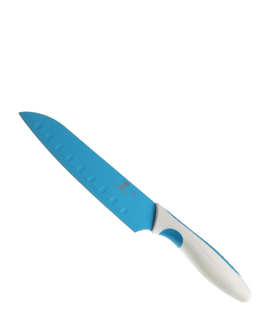 Kitchen Life 18cm Santoku Knife - Blue
