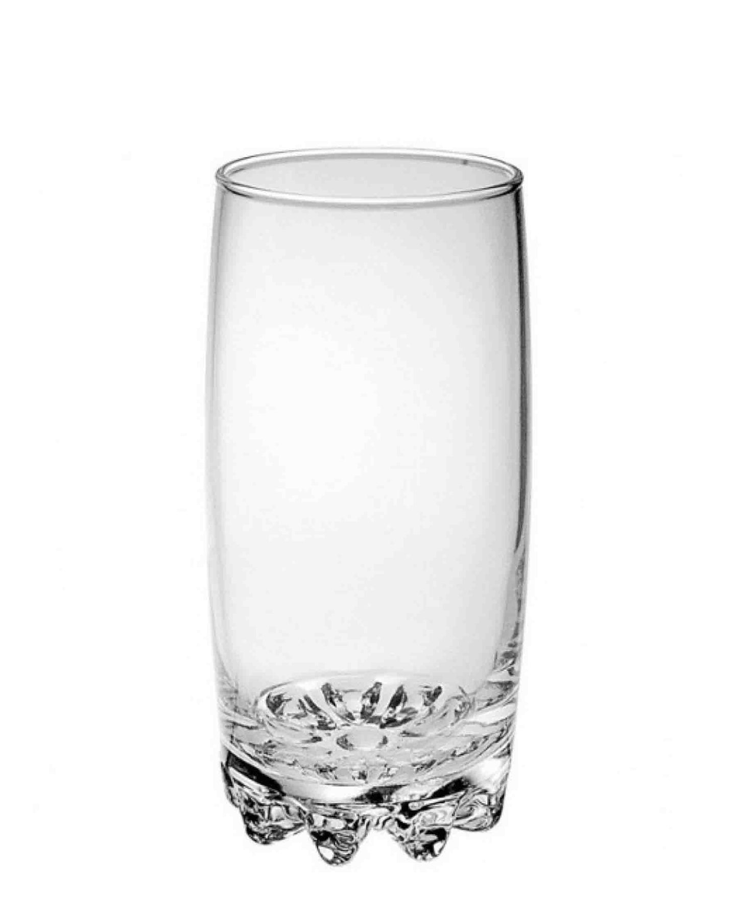 Izmir Collection 400ml Sylvana Hiball Tumbler - Clear 6 Pack