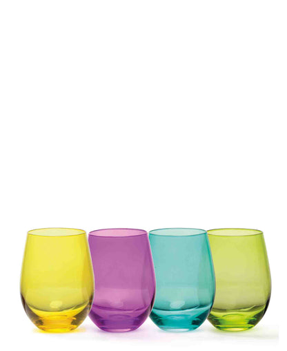 Pasabahce 4 Piece Tumbler Set - Assorted