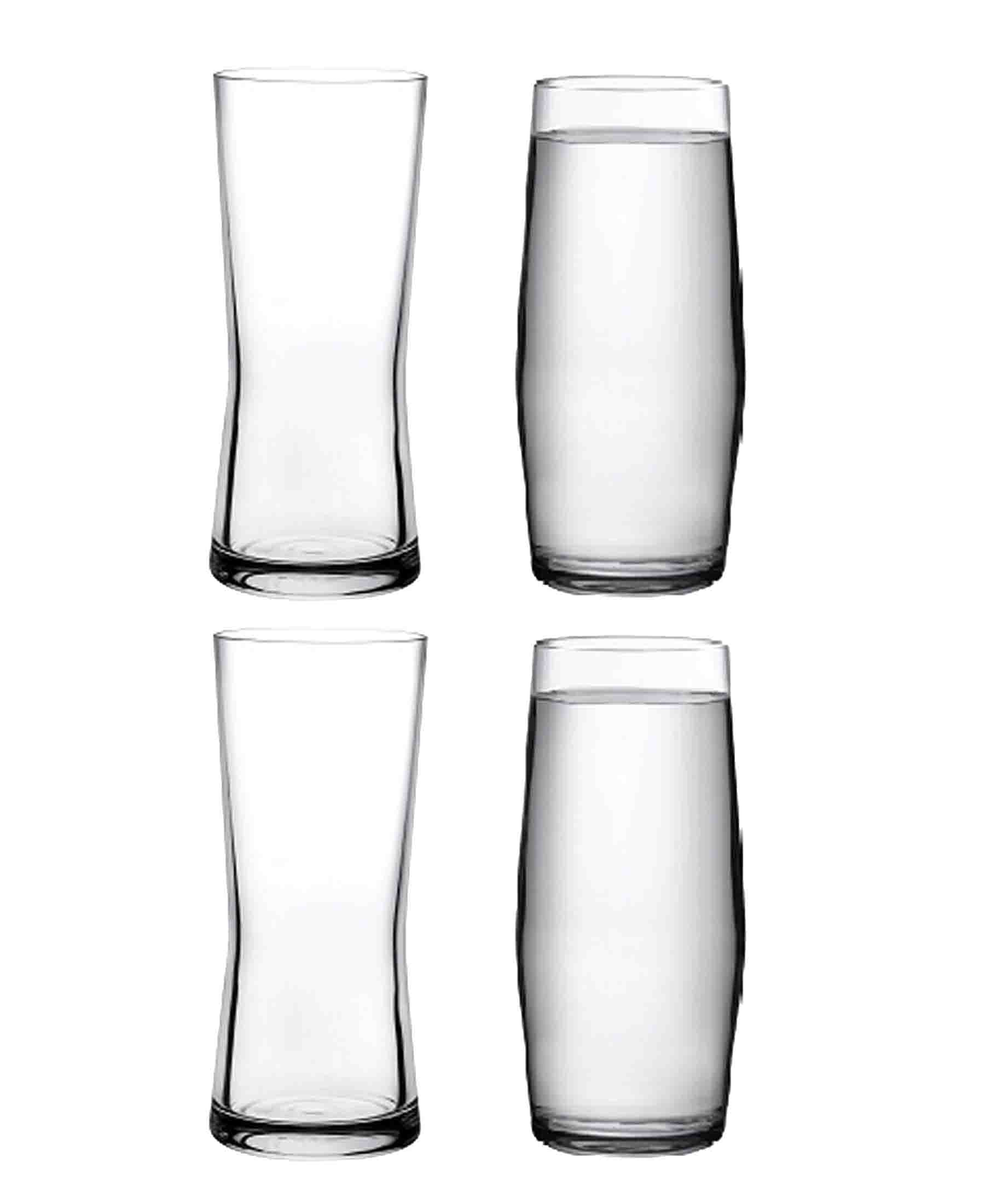 Pasabahce 4 Piece Tumbler Set - Clear