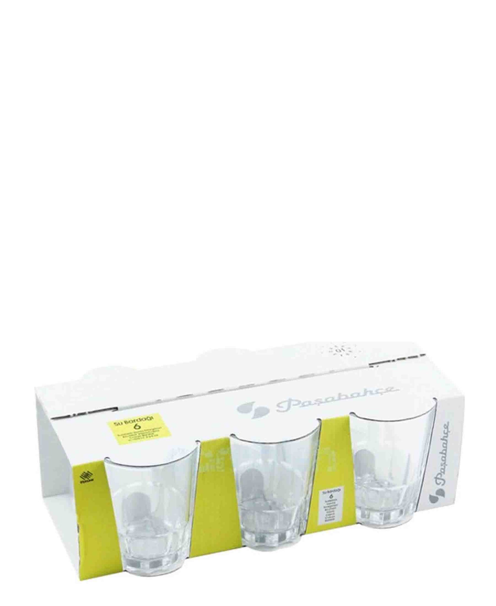 Pasabahce 6 Piece Rayan Water and Soft Drink Glass Set - Clear – The ...