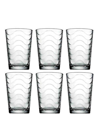 Pasabahce 6 Piece Toros Tumbler Set - Clear