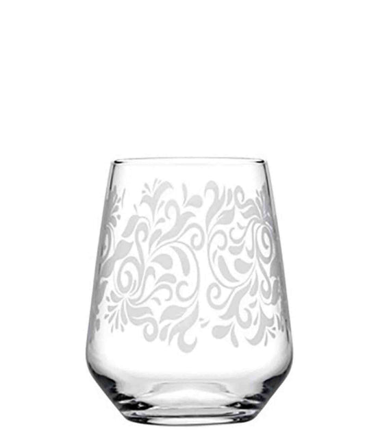 Izmir Collection 340ml Allegra Bouquet Soft Drink Glass - Clear