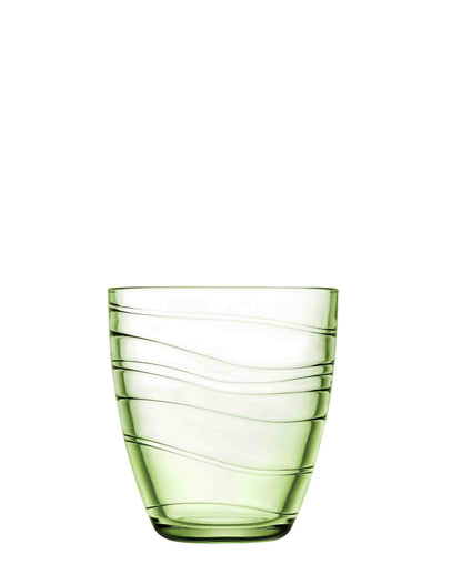 Pasabahce 3 Piece 280ml Mexico Water Glasses Set - Green