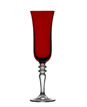 Izmir Collection 175ml Symphony Champagne Glass - Red