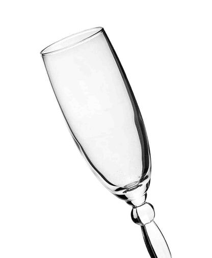 Izmir Collection Tall Stemmed Champagne Glass - Clear