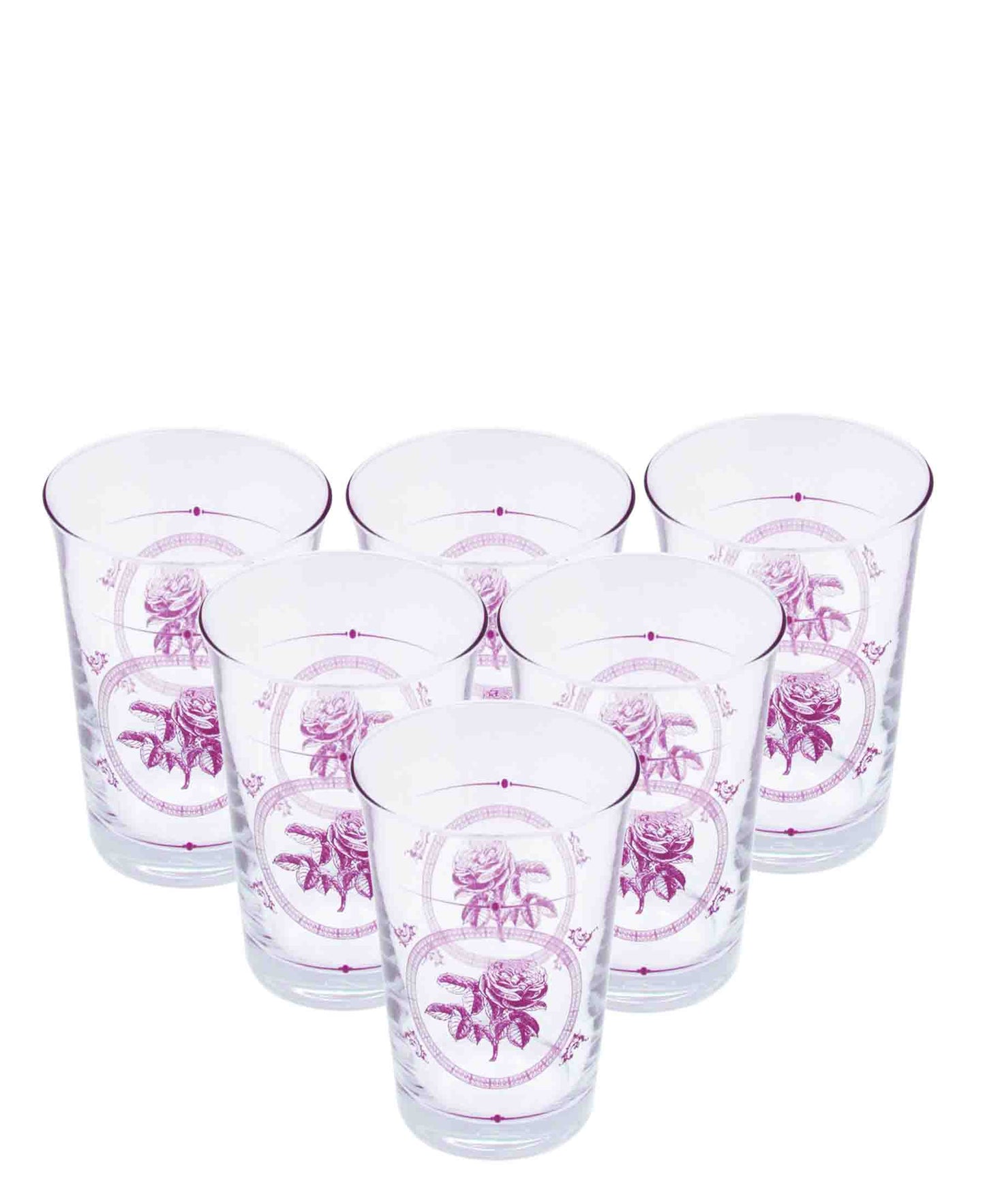 Pasabahce 6 Piece Troy Glasses Set - Clear