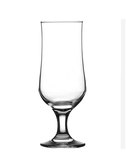 Izmir Collection Tulip Wheat Smoothie Glass 350ml - Clear