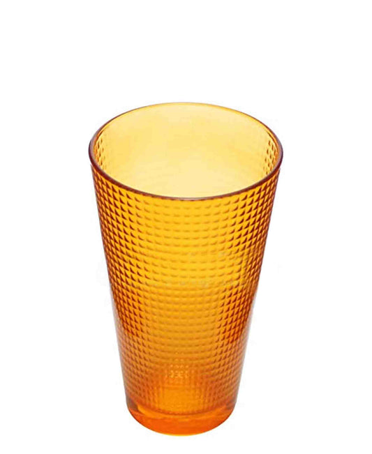 Pasabahce Workshop Conical Soft Drink Glass - Orange
