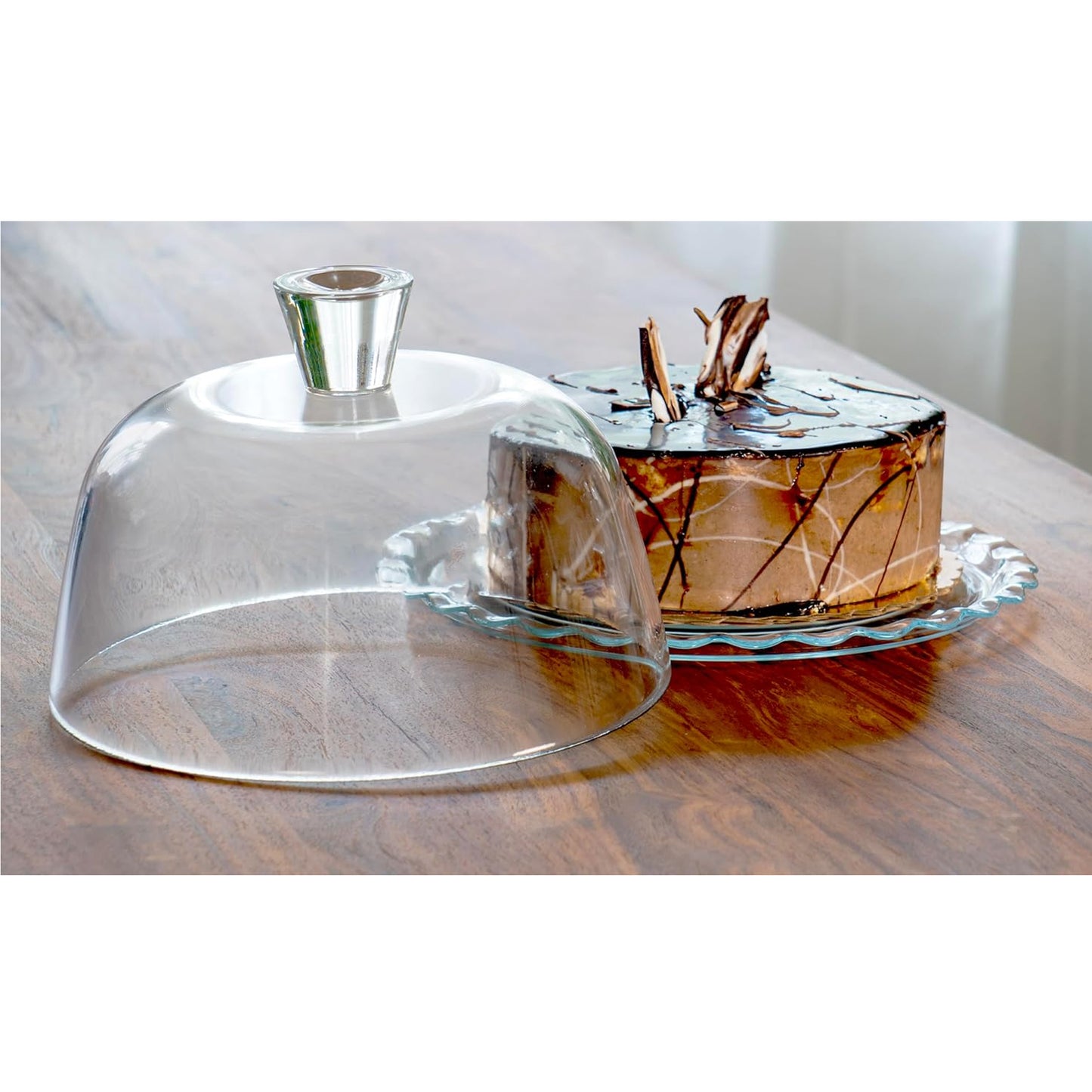 Pasabahce Petite Patisserie Server Dome Clear