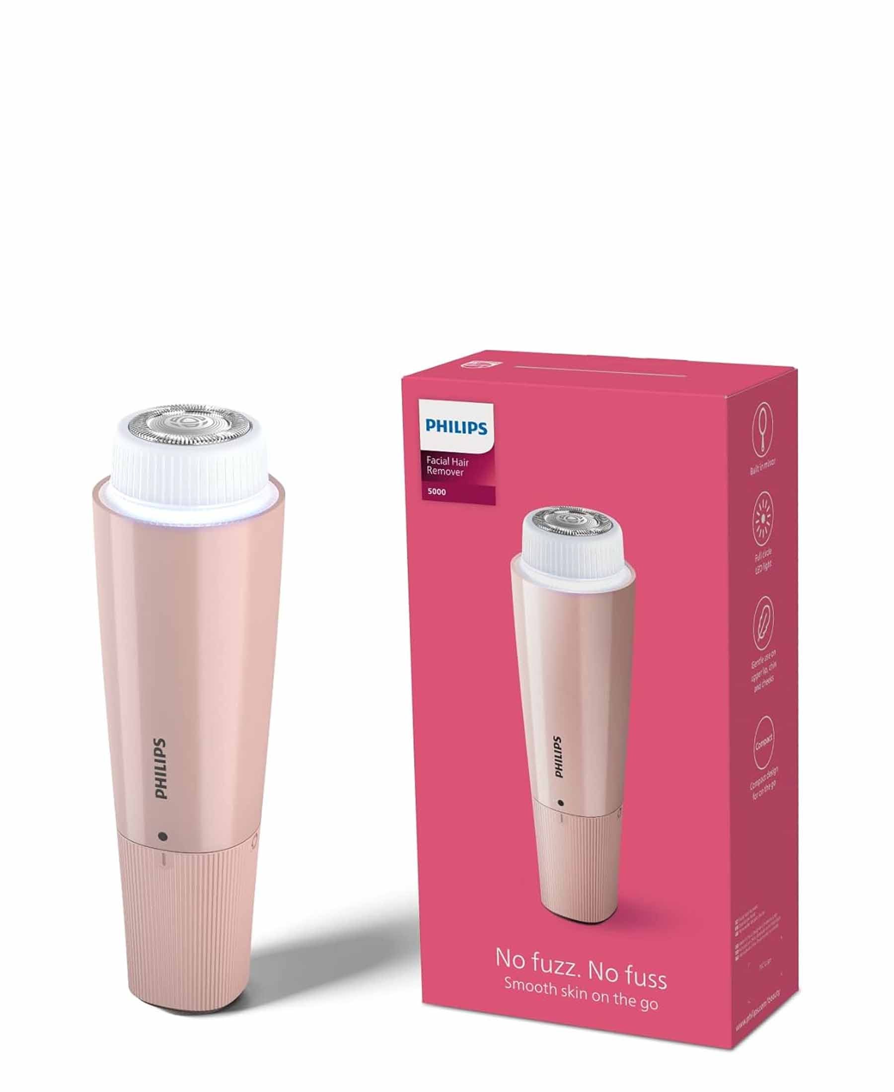 Pink Philips Razor Philips 5000 Series Facial Hair Remover - Pink – The Culinarium