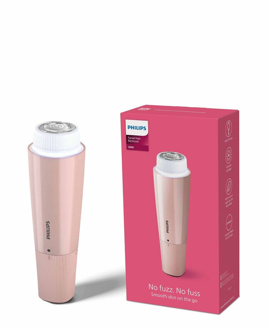 Philips 5000 Series Facial Hair Remover - Pink