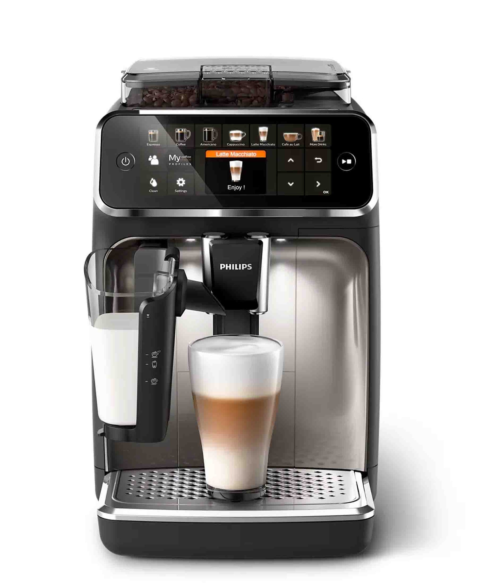 Philips 5400 Series Fully Automatic Espresso Machine - Black