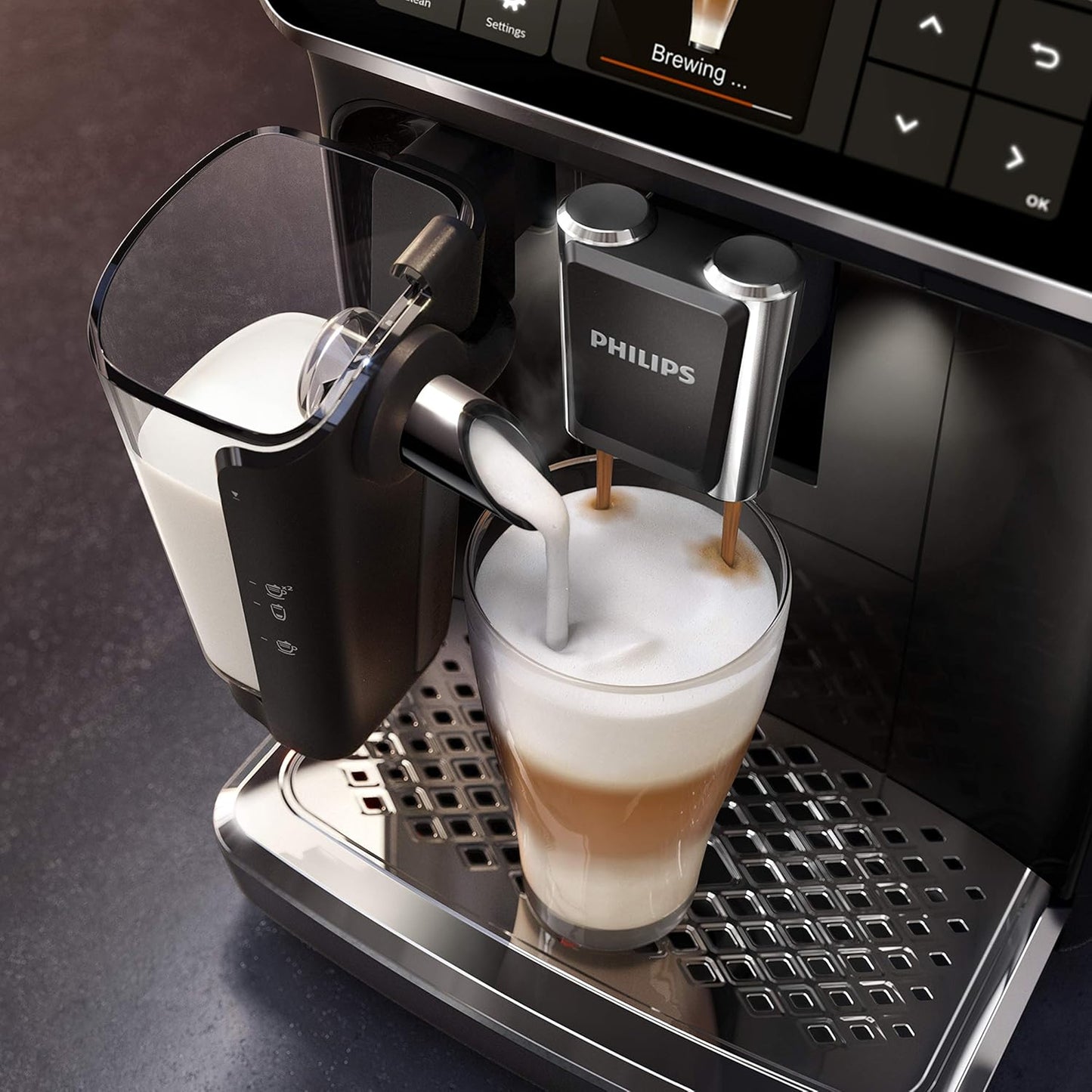 Philips 5400 Series Fully Automatic Coffee Machine Black