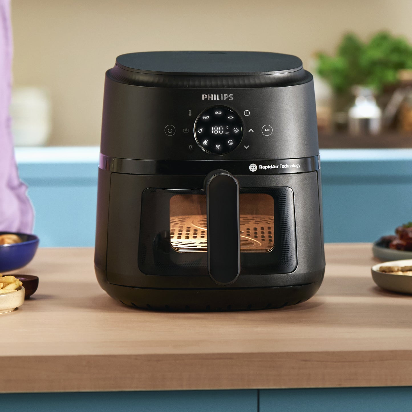 Philips 2000 Series Digital 6.2L Airfryer Black