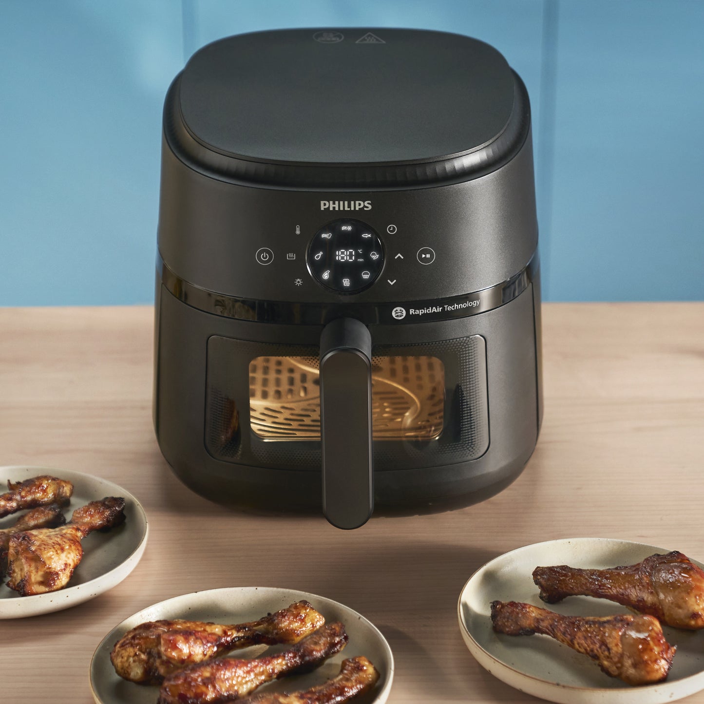 Philips 2000 Series Digital 6.2L Airfryer Black