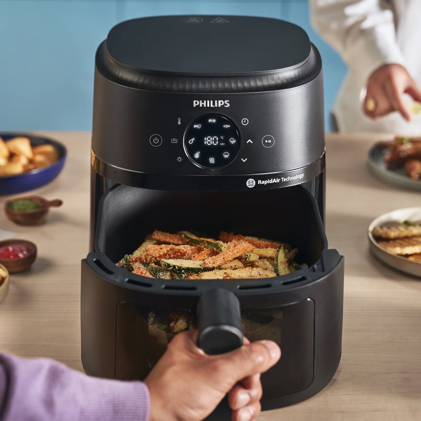 Philips 2000 Series Digital 6.2L Airfryer Black