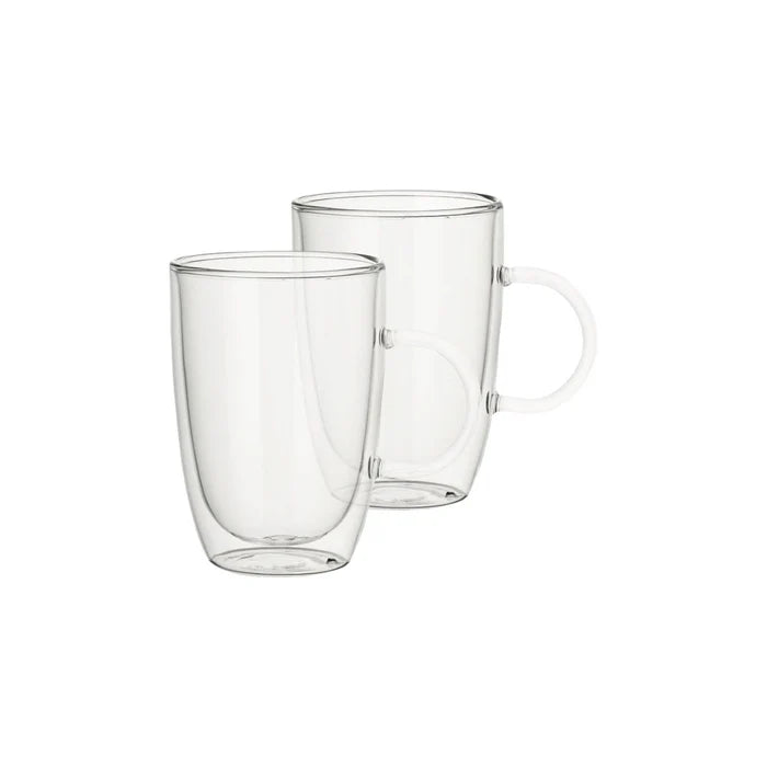 Barista 100ml Double Wall Café Espresso Coffee Mug Glass 2pc