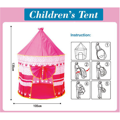 Princess Castle Tent Pink