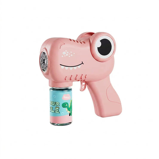 Dinosaur Portable Bubble Machine Pink